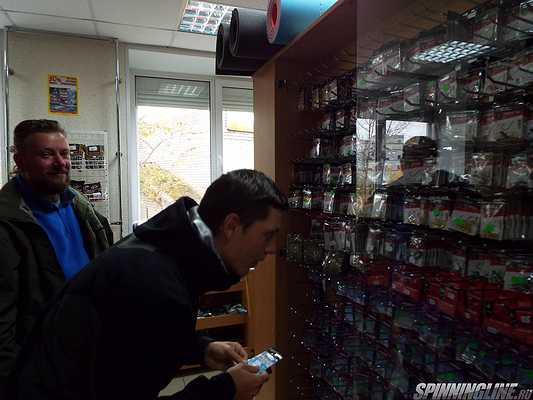 Изображение 1 :  Наконец то мы попали в магазин "Спиннинглайн" в г.Дзержинске!